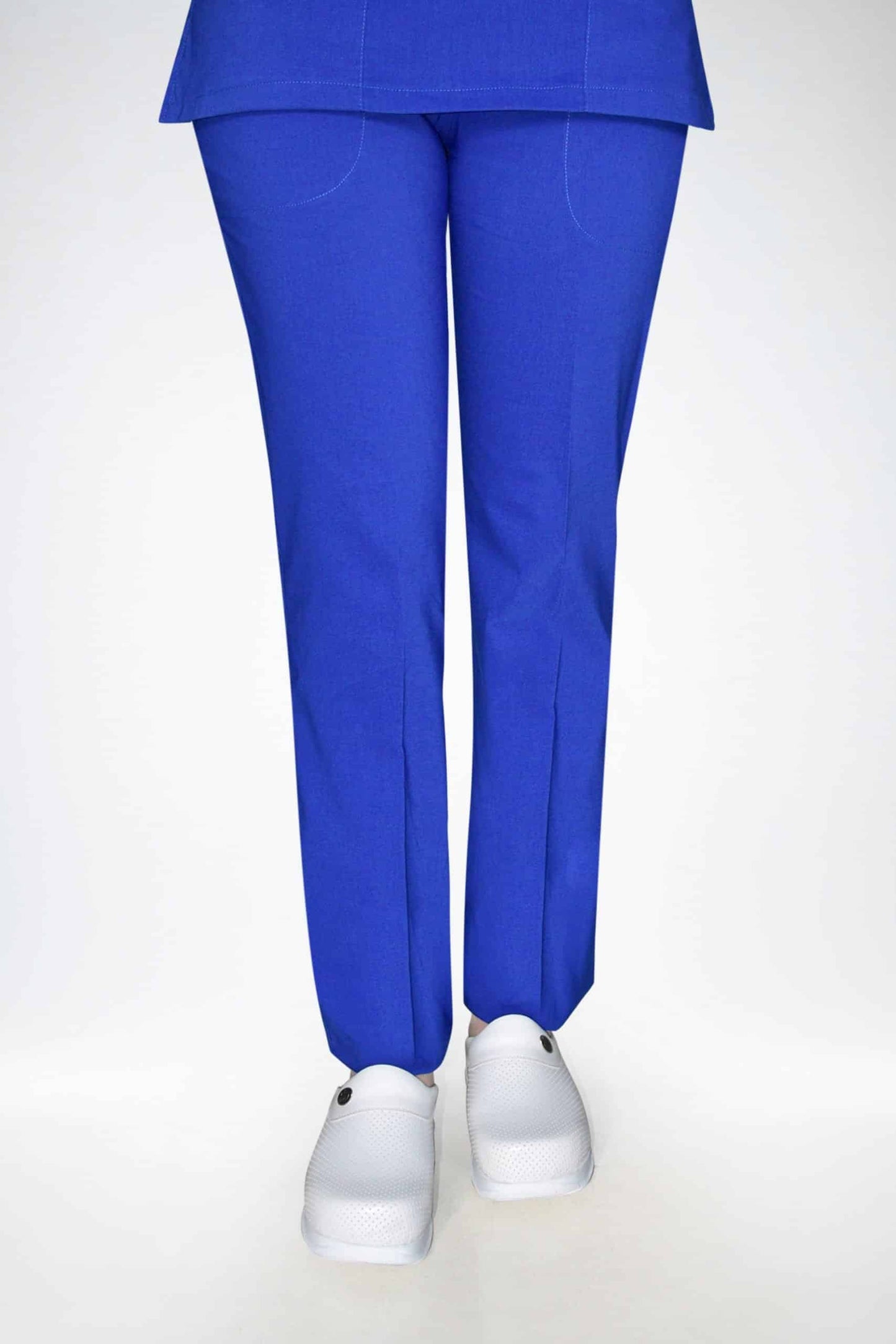 ლურჯი ელეკტრიკი. ელასტიური უნისექს ქირურგიული სკრაბის კომპლექტი