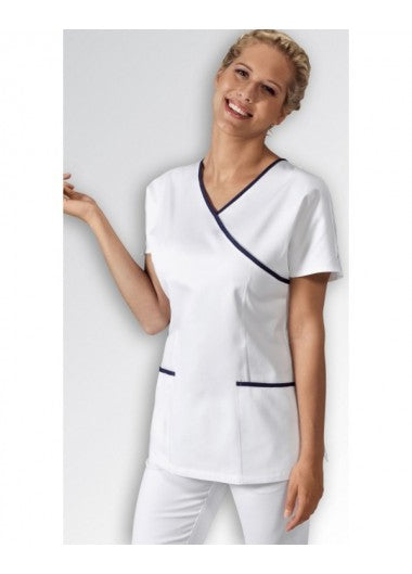 თეთრი ალპაკა.სამედიცინო სკრაბი. უნისექსი ექიმებისთვის და ექთნებისთვის.მედ. პერსონალისთვის