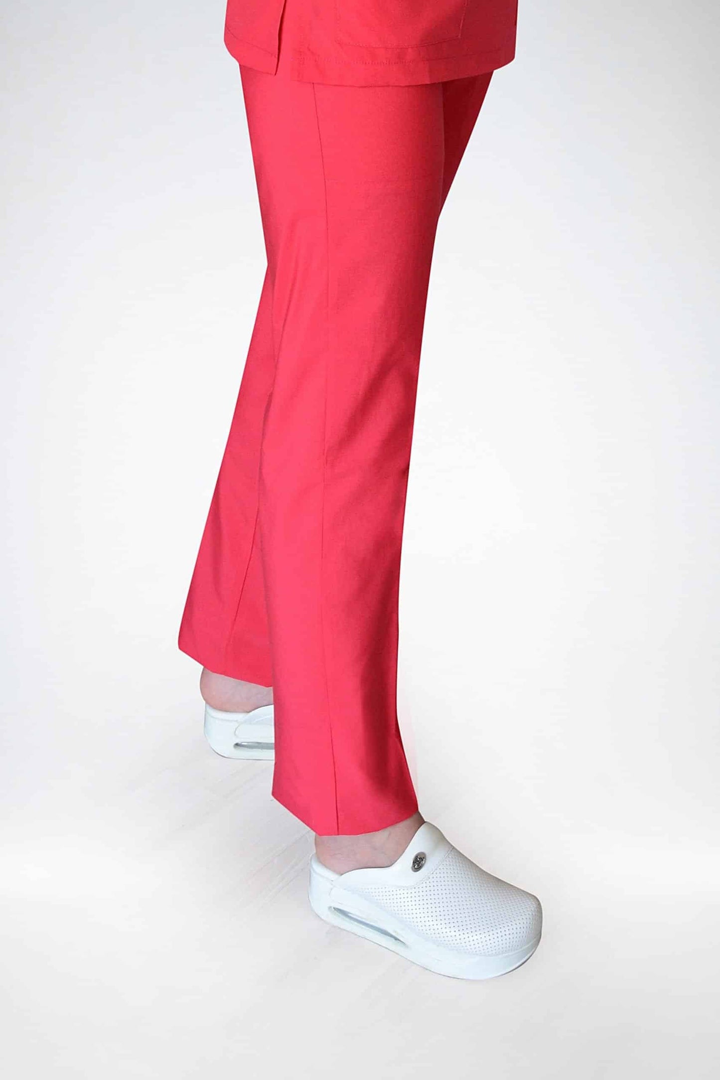 ბროწეულის ყვავილის ფერი.ტერისკოტონის სამედიცინო უნიფორმა, სკრაბი