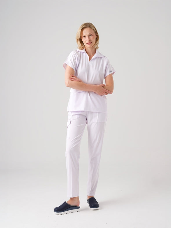 მუქი ლურჯი ქალის სამედიცინო ჩუსტები ექიმისთვის/ექთნისთვის