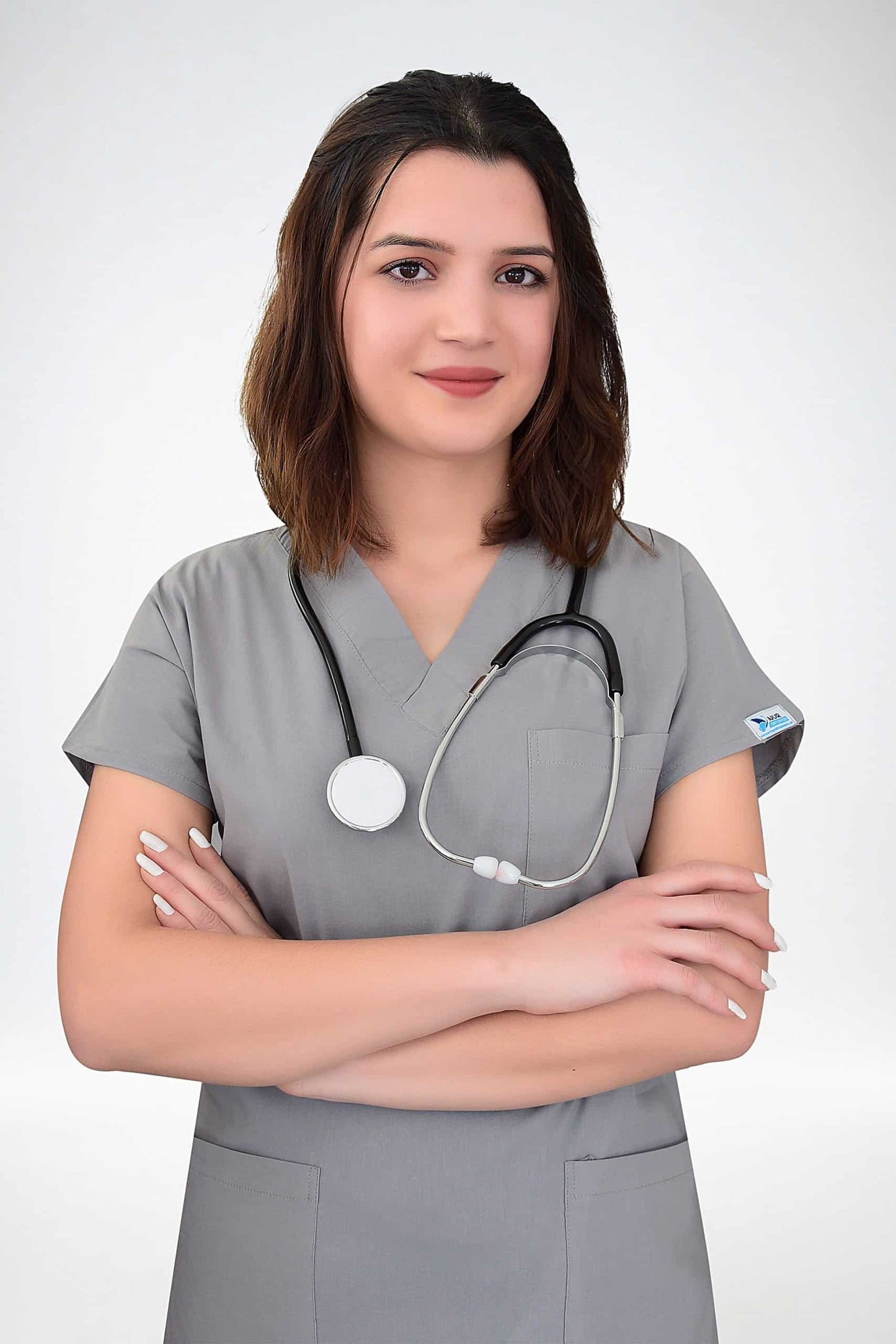 ნაცრისფერი ელასტიური ქირურგიული ჰალსტუხები