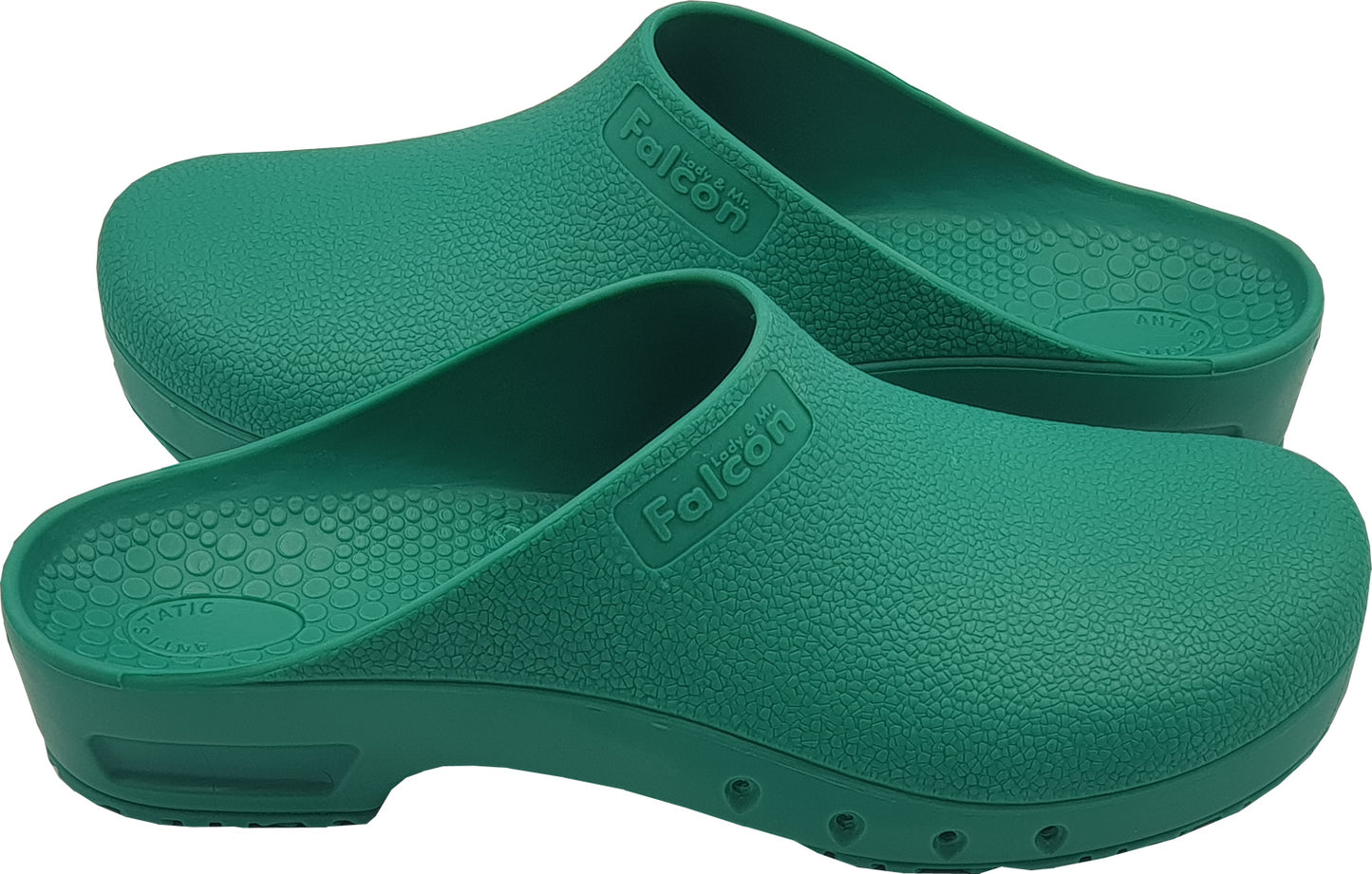 . მწვანე ოპერაციული სანდლები (ავტოკლავირებადი და ანტი სტატიკური)