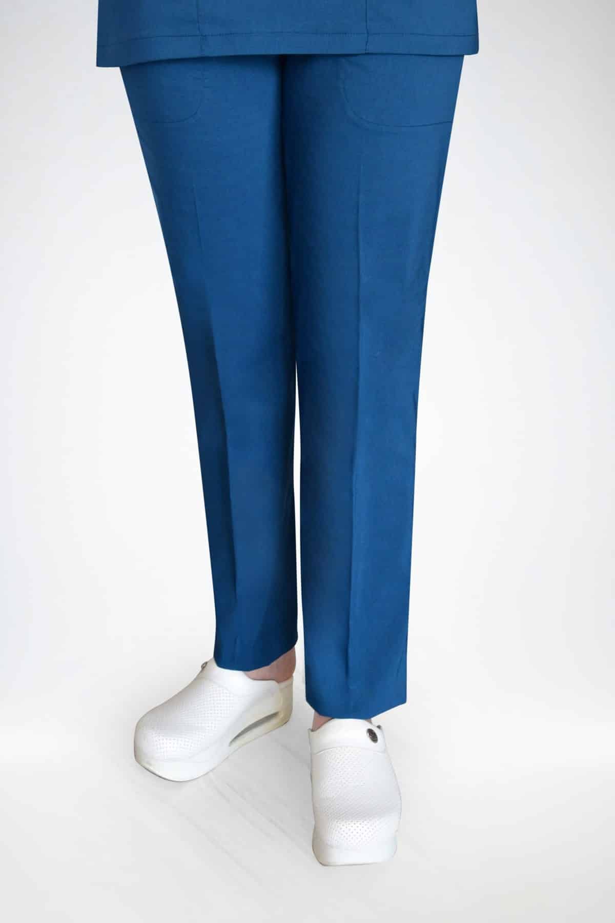 ღია ლურჯი ელასტიური უნისექს ქირურგიული სკრაბები