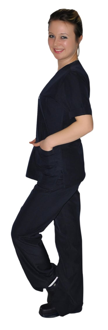 მუქი ლურჯი.სამედიცინო სკრაბი. უნისექსი ექიმებისთვის და ექთნებისთვის.მედ. პერსონალისთვის