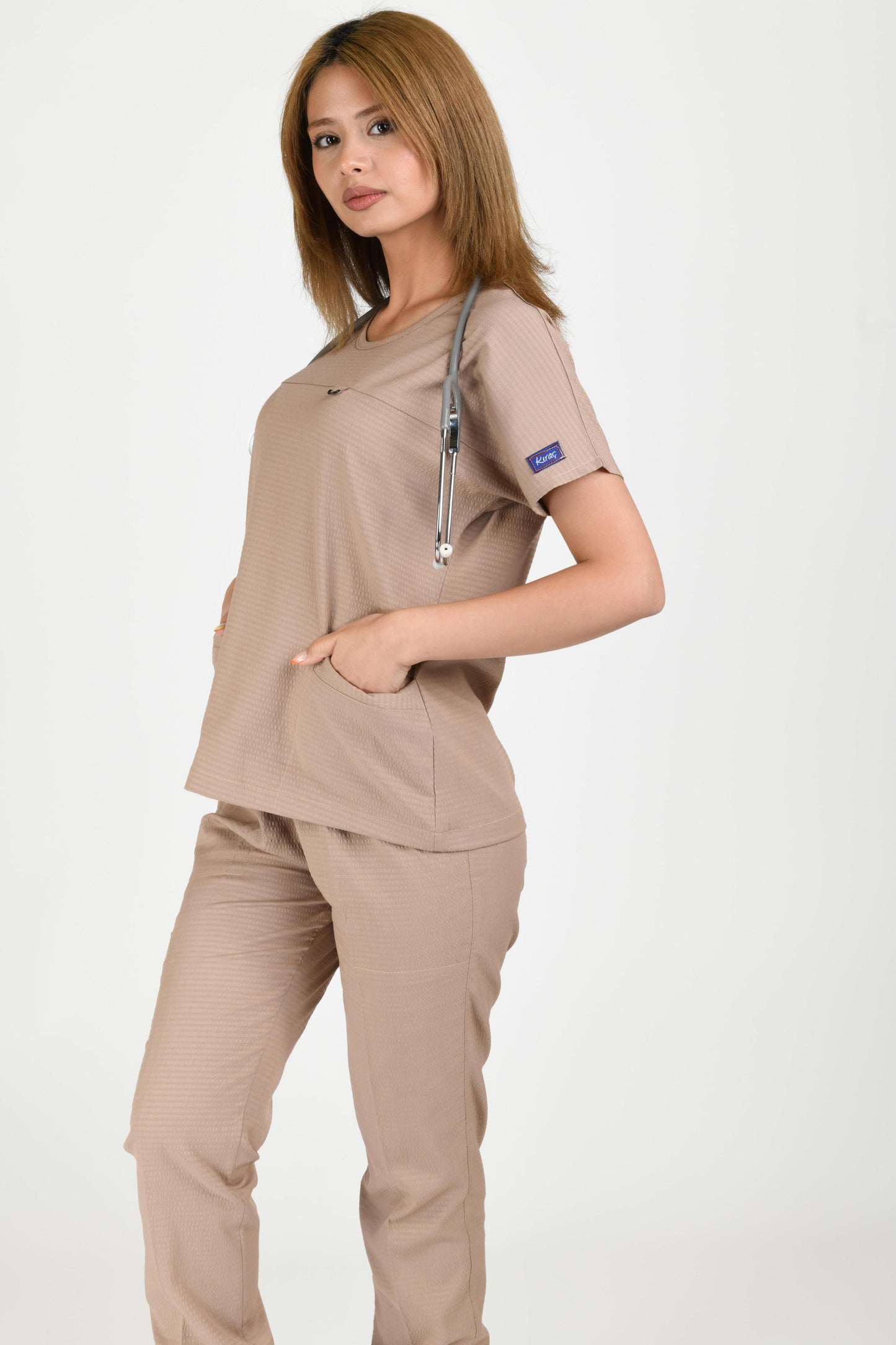 ვაფლის ნაქსოვი, ფორმა ბეჟი