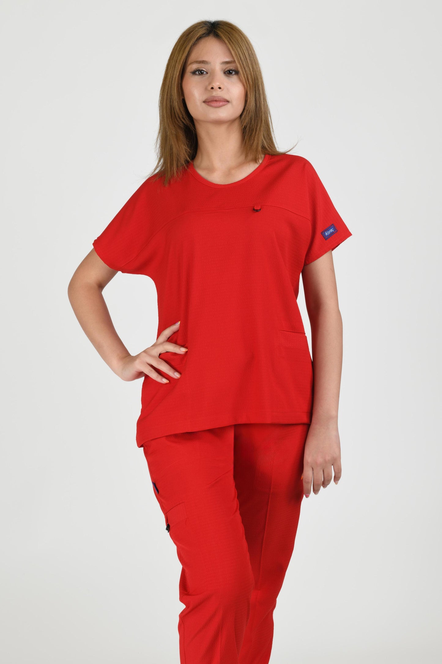 ვაფლის ნაქსოვი, ფორმა წითელი