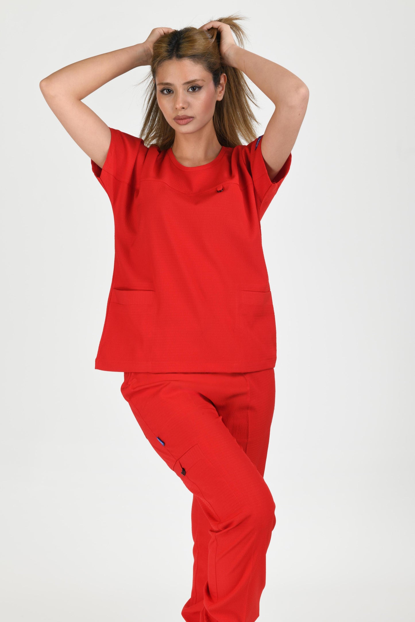 ვაფლის ნაქსოვი, ფორმა წითელი