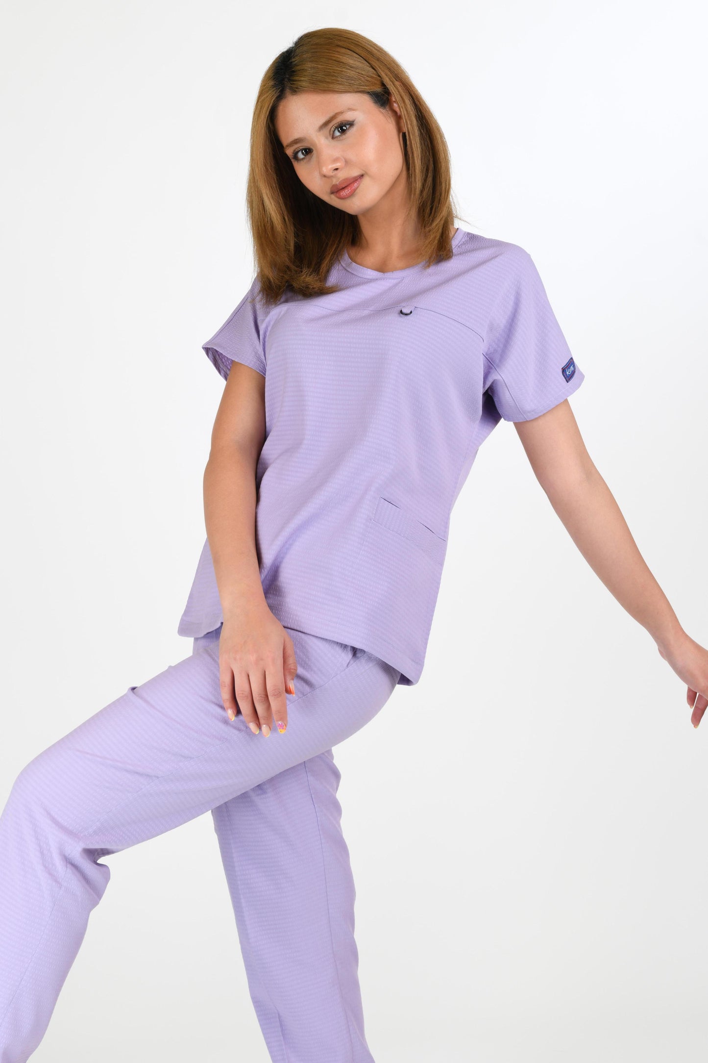 ვაფლის ნაქსოვი, ფორმა იასამნისფერი