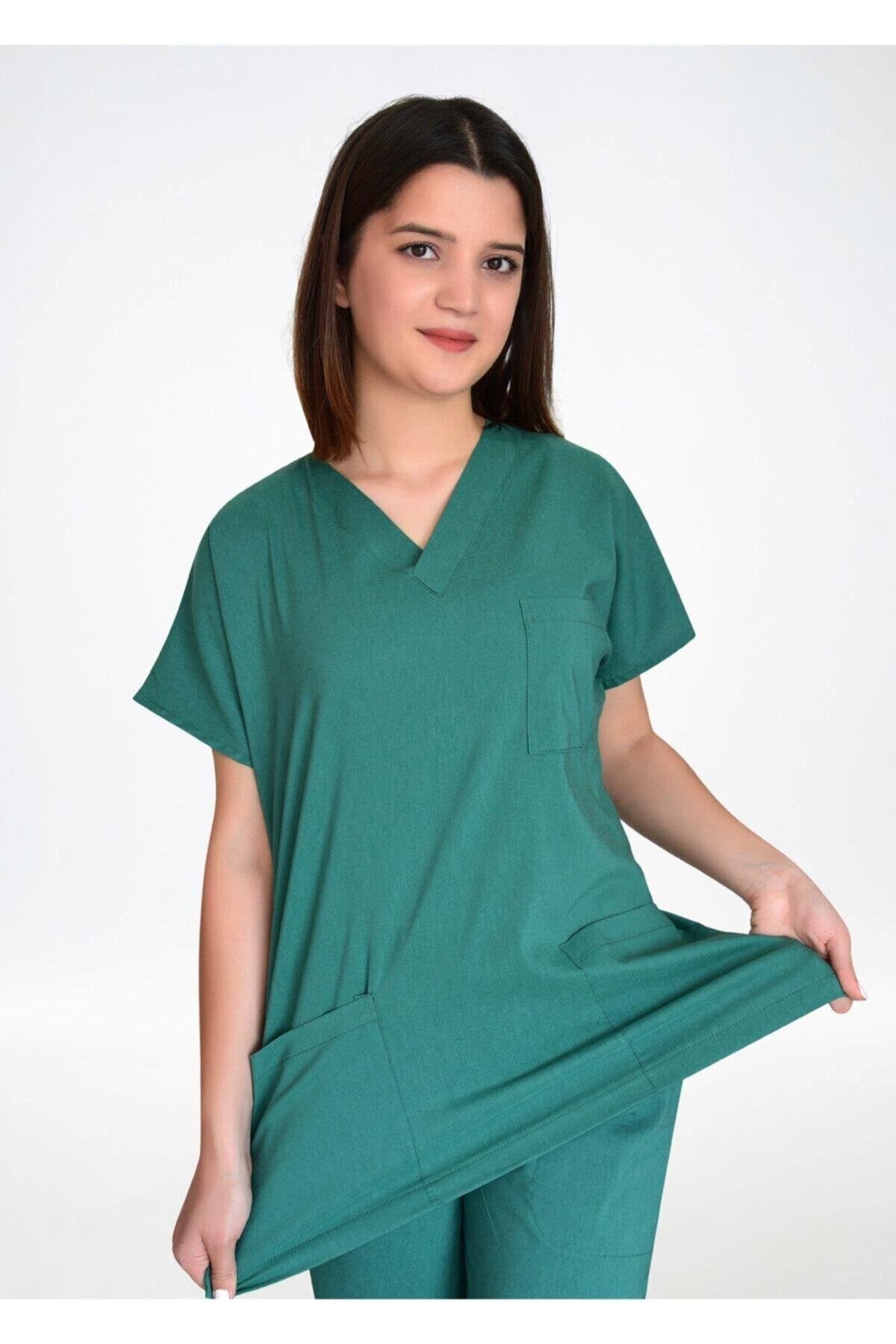 ქირურგიული მწვანე.საოპერაციო ფერი. ალპაკა. სამედიცინო სკრაბი. უნისექსი ექიმებისთვის და ექთნებისთვის.მედ. პერსონალისთვის